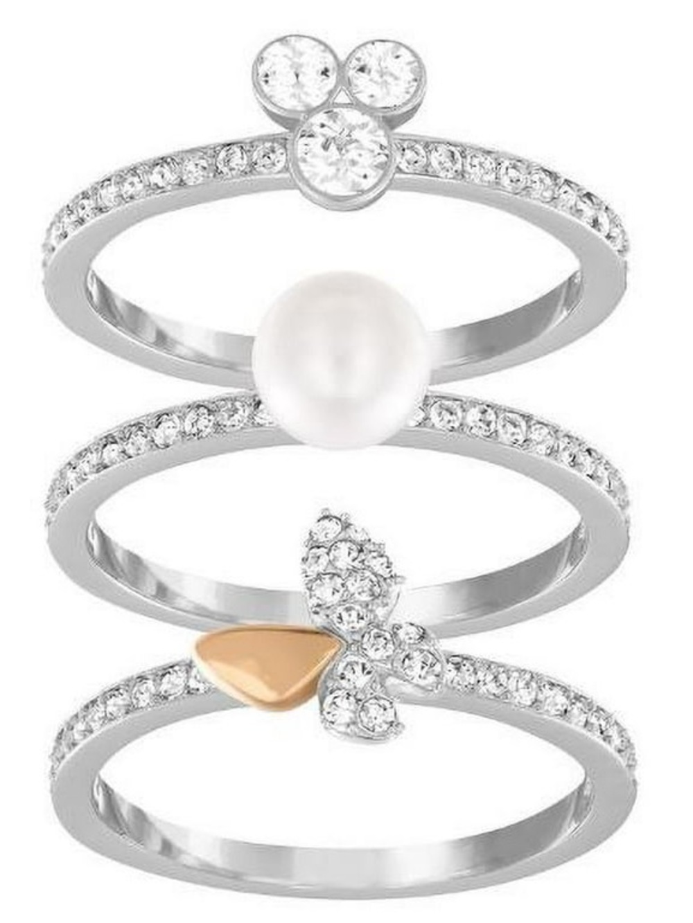 Swarovski Cute Ring set - size 52